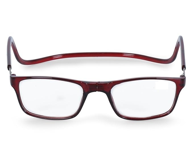 Front Connect Unisex Rectangle Glasses