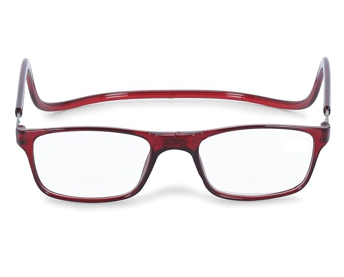 Front Connect Unisex Rectangle Glasses