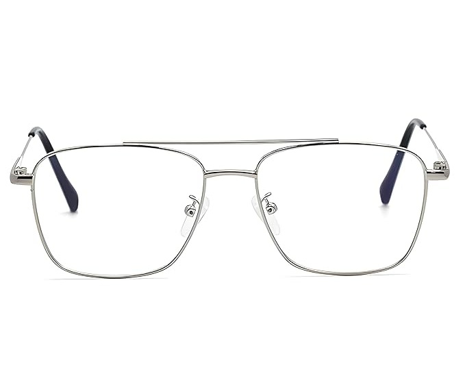 Full Rim Square Metal Frame Unisex