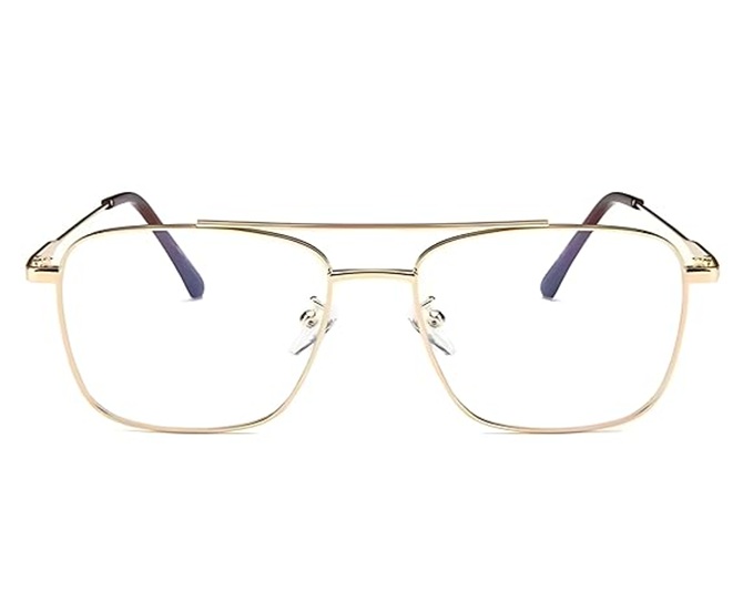 Full Rim Square Metal Frame Unisex
