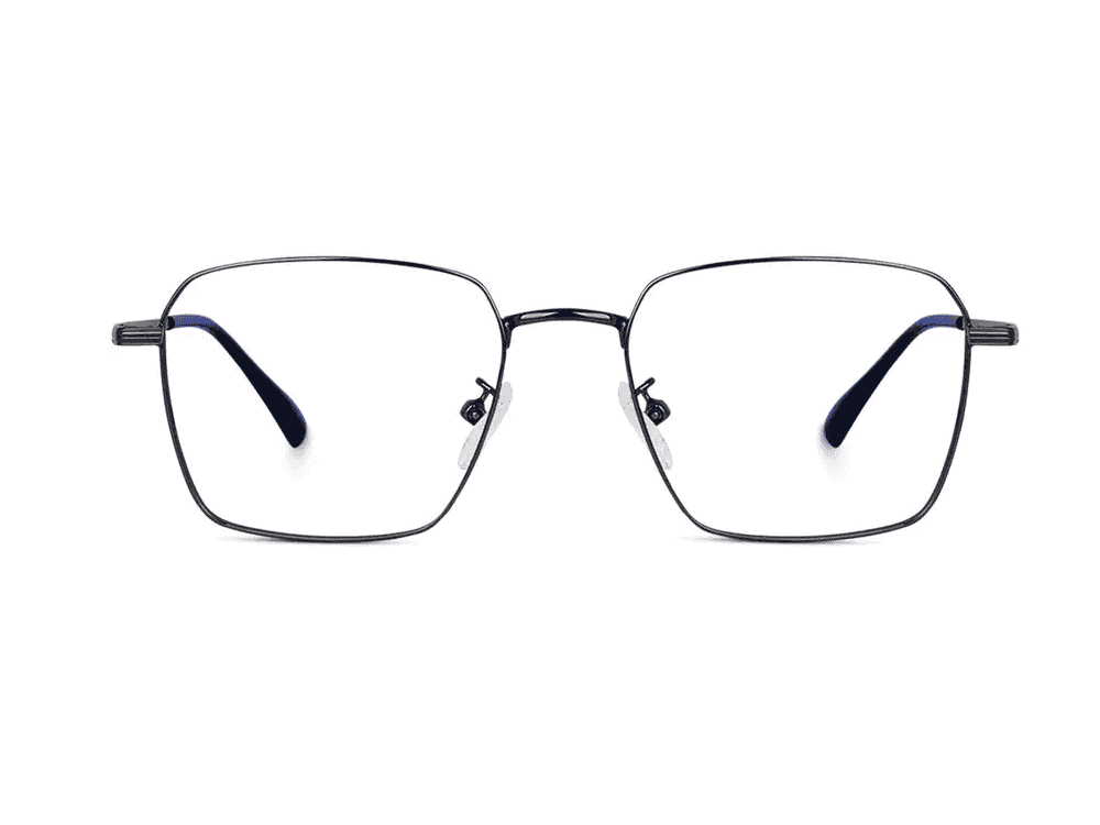 Full Rim Square Metal Frame Unisex