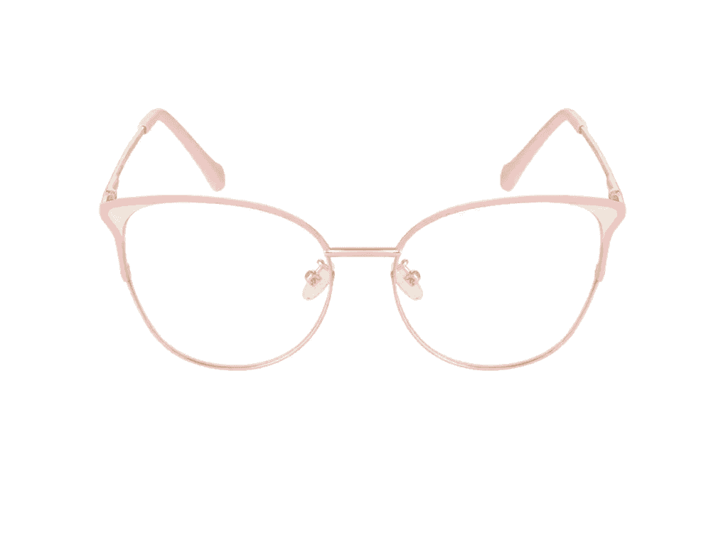 Full Rim Cat Eye Metal Frame
