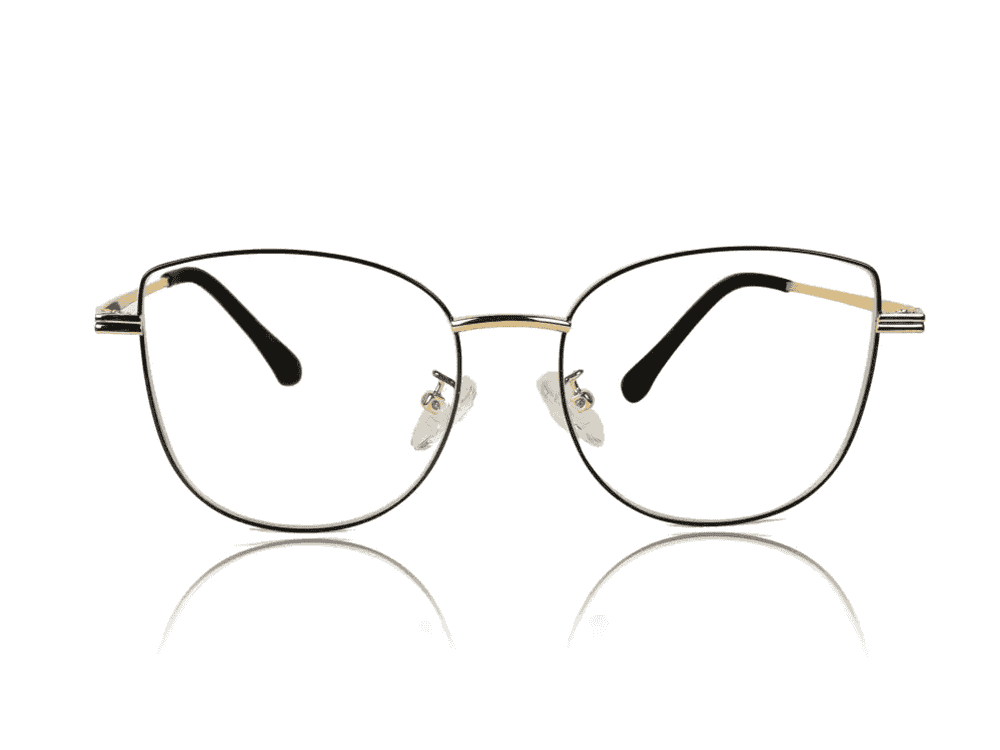 Full Rim Cat Eye Metal Frame