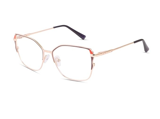 Full Rim Cat Eye Metal Frame